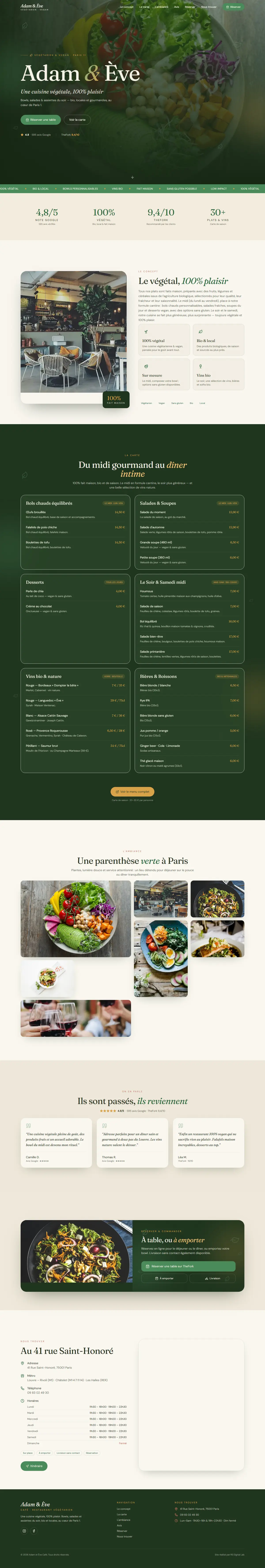 Adam et Ève Café