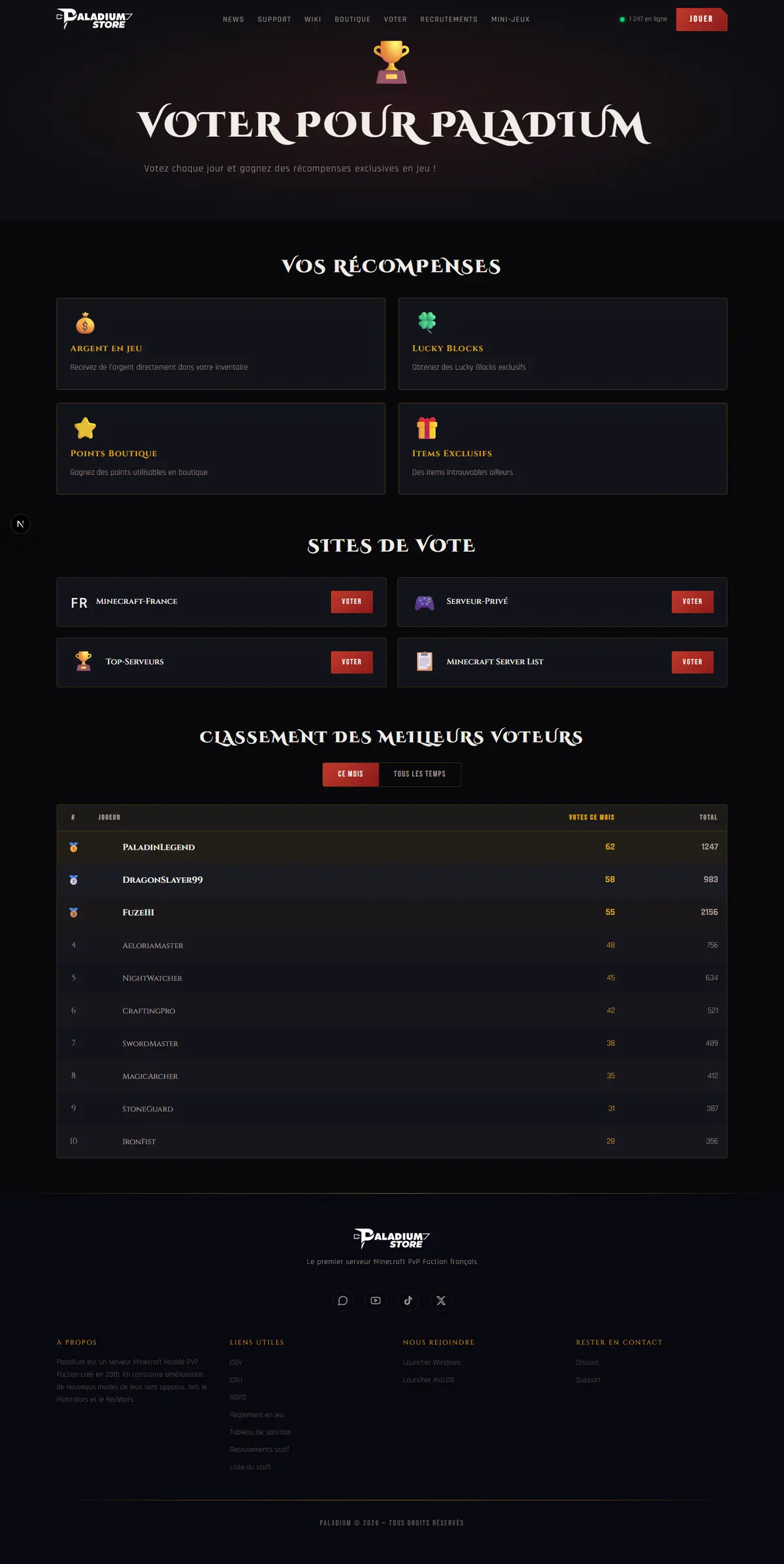 Paladium — vote (desktop)