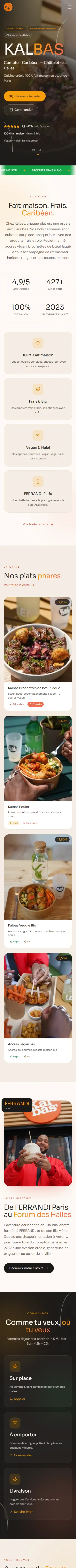 Kalbas — accueil (mobile)