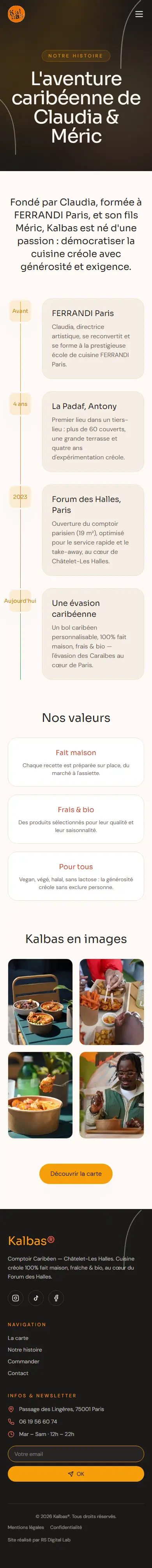 Kalbas — histoire (mobile)