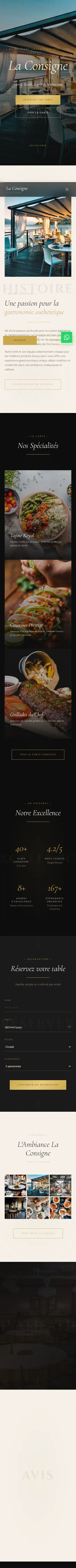 La Consigne — accueil (mobile)